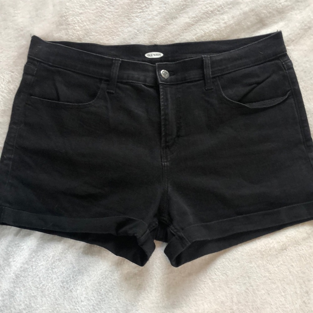 Old Navy Black Jean Shorts